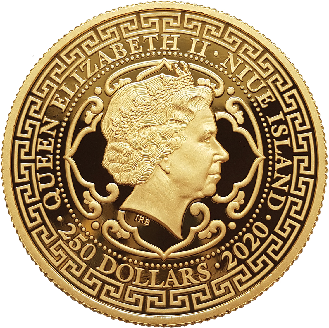Portrait / obverse of 2020 French Trade Dollar 1oz Gold Proof Coin